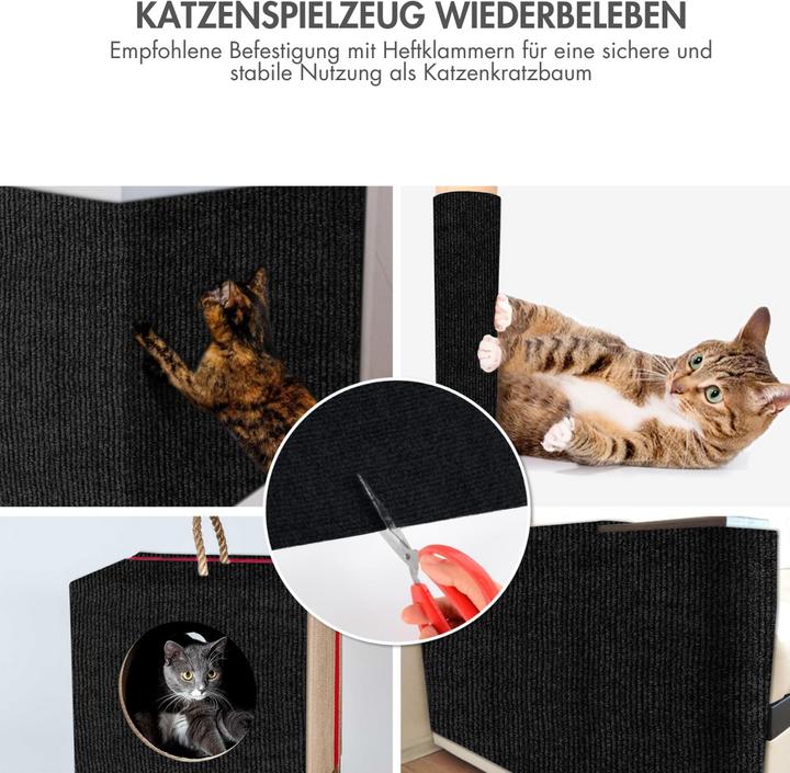 Produktbild Suba Selbstklebende Kratzmatte (Schwarz)