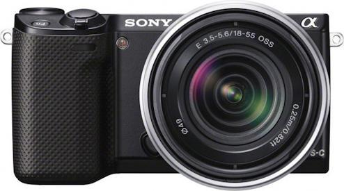 Image du produit Sony NEX-5RK, FullHD, écran LCD tactile, kit 18-55mm