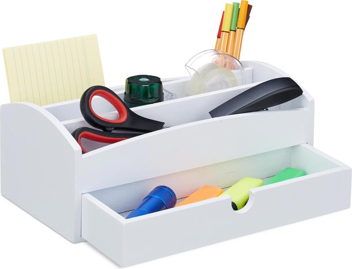 Actual product image Relaxdays Desk Organiser with Drawer