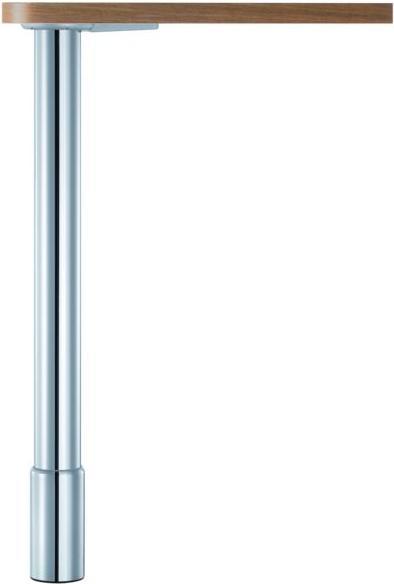 Image du produit Pied de table Ø 60mm aspect inox