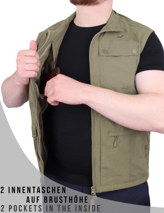 Image du produit Normani Gilet d'extérieur pour homme Kudu - 1485 (7XL)