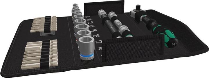 Actual product image Wera 8100 SB 6 Zyklop Speed Ratchet Set (19 mm, 10 mm, 18 mm, 12 mm, 17 mm, 15 mm, 13 mm, 16 mm)