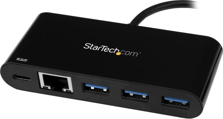StarTech 3PT USB 3.0 C HUB + GBE PD 2.0 (USB-C, 3 Ports)