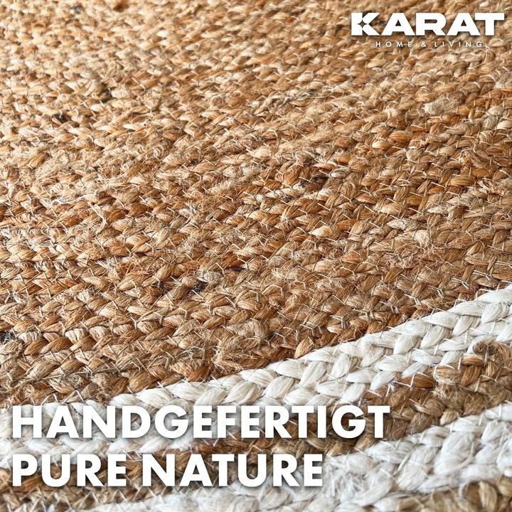 Produktbild Karat Jute-Teppich (120 x 120 cm)