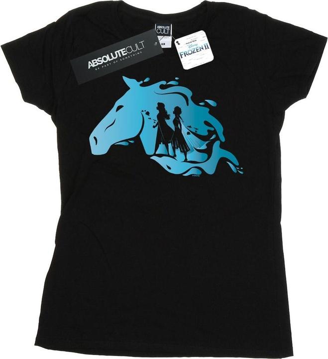 Immagine prodotto Disney Frozen 2 Nokk Silhouette Maglietta Donna (L)