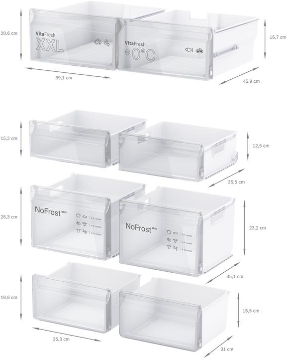 Immagine prodotto Bosch Hausgeräte KFN96VPEA (605 l)