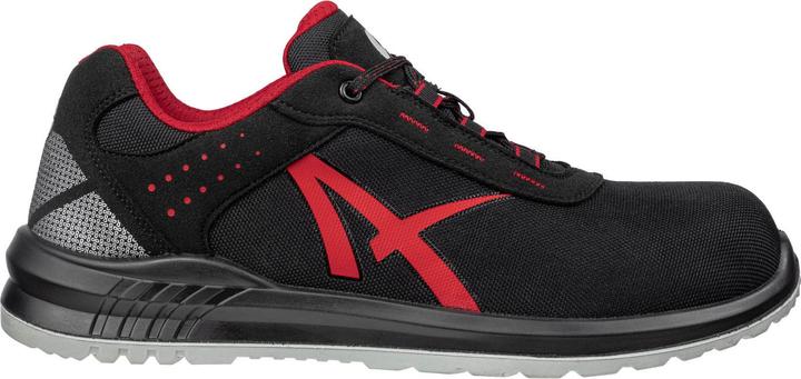Actual product image Albatros GRID LOW SRC 648710210000045 Safety shoe S3 Shoe size (EU): 45 Black, Red 1 pair (S3, 45)