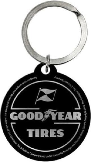 Actual product image Nostalgic-Art Merchandising Keyring Good Year Ø 4 cm, Black/Yellow
