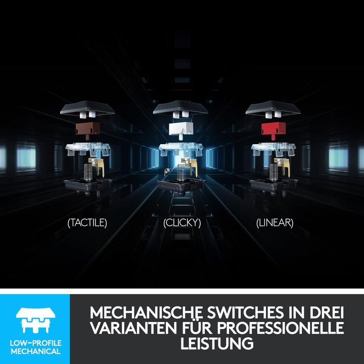Produktbild Logitech G G915 Tactile (DE, Kabellos)