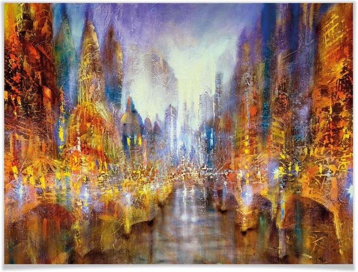 Produktbild Trenddeko Schmucker - Lichterstadt (30 x 24 cm)