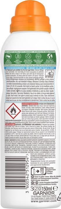 Produktbild Garnier Ambre Solaire Sensitive Kids (Sonnenspray, SPF 50+, 150 ml, 153 g)