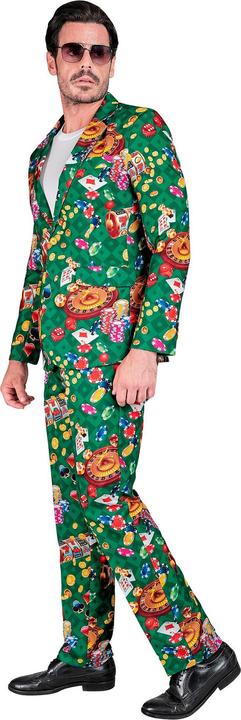 Image du produit Widmann CASINO PARTY FASHION ANZUG (Jackett, Hose), XL (XL)