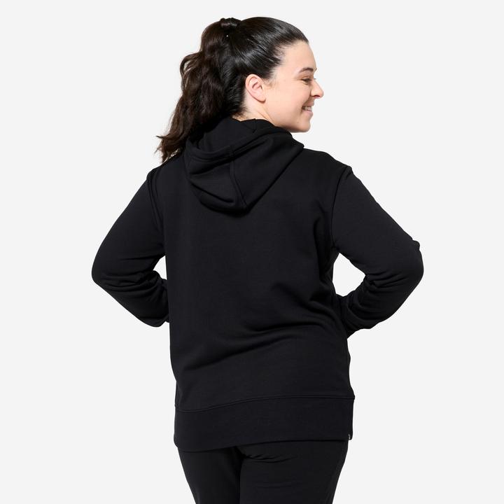 Image du produit Domyos Hoodie Damen lang - schwarz (XS)