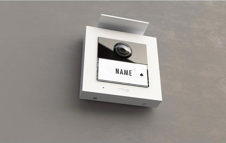 Actual product image Modern-Electronics m-e VS-21 W Vistasmart Video Door Intercom LAN, WLAN Outdoor (Wi-Fi)