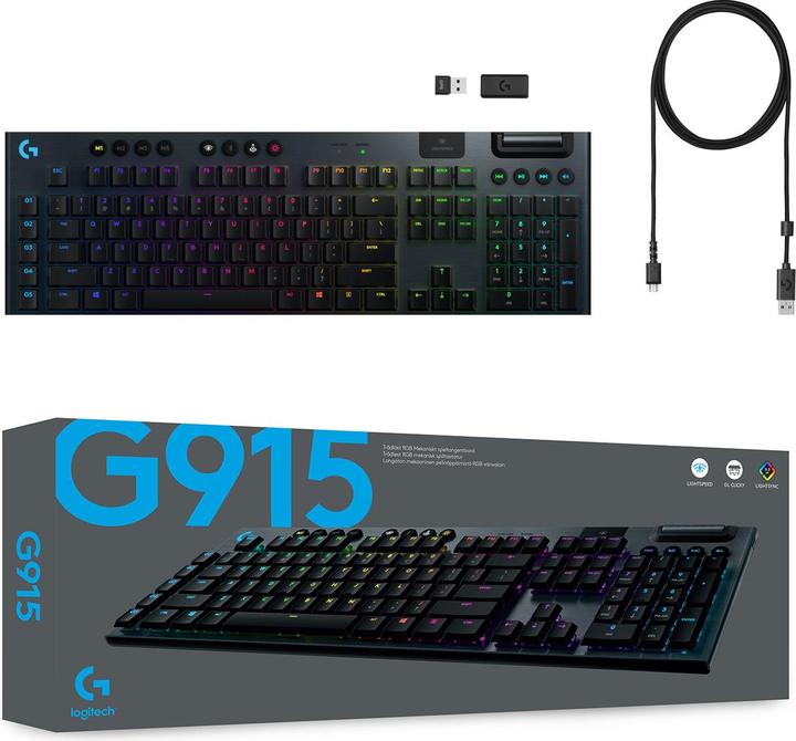 Image du produit Logitech G G915 (US, Sans fil)