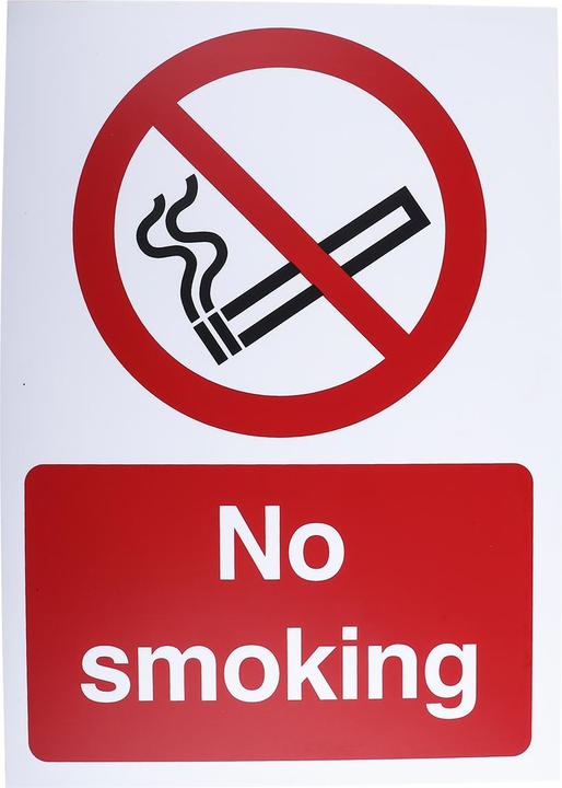 Image du produit Rs Pro Panneau PP 'No smoking' 210x297mm