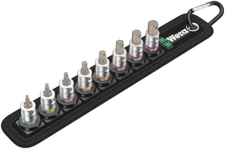 Immagine prodotto Wera Belt A 2 Zyklop In-Hex-Plus (6 mm, 7 mm, 3 mm, 5 mm, 8 mm, 4 mm)