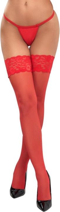 Actual product image Cottelli Collection Halterless Stockings (4)