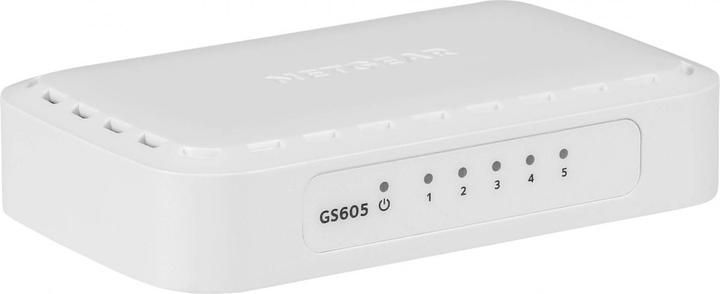 Actual product image Netgear Gs605-400pes (5 Ports)