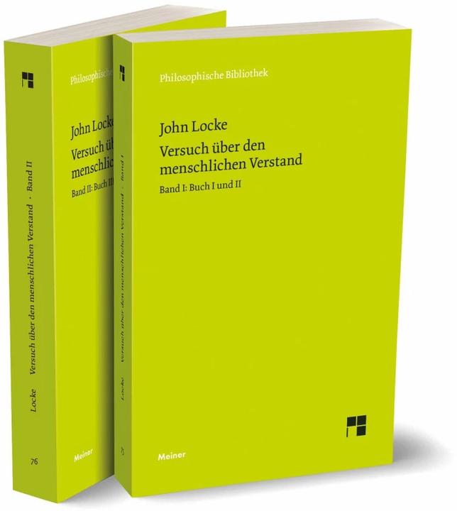 Image du produit Essai sur l'esprit humain. Volume 1+2 (Allemand, John Locke, 2023)