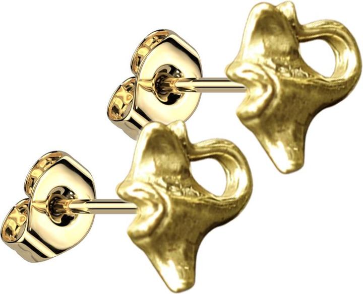Produktbild Chaotic Trading Ohrstecker vergoldet Stechrochen (Messing)