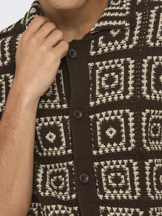 Image du produit Only & Sons ONSBART Gestricktes Poloshirt Polo (L)