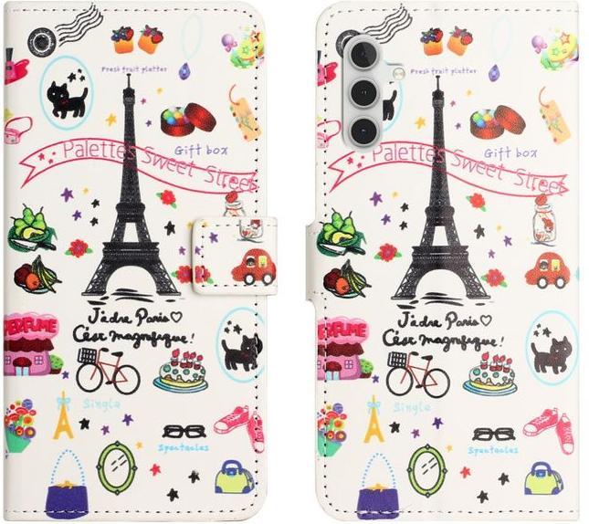 Actual product image MU Style Leather Bookcover Image Series (Samsung Galaxy A25)