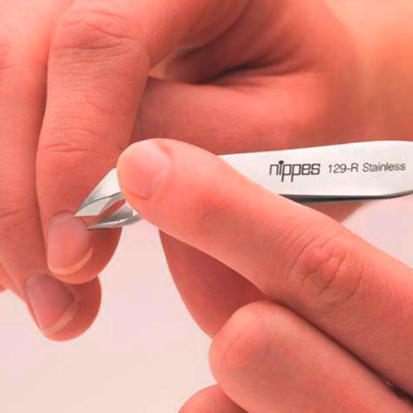 Actual product image Nippes Cuticle tweezers, Inox