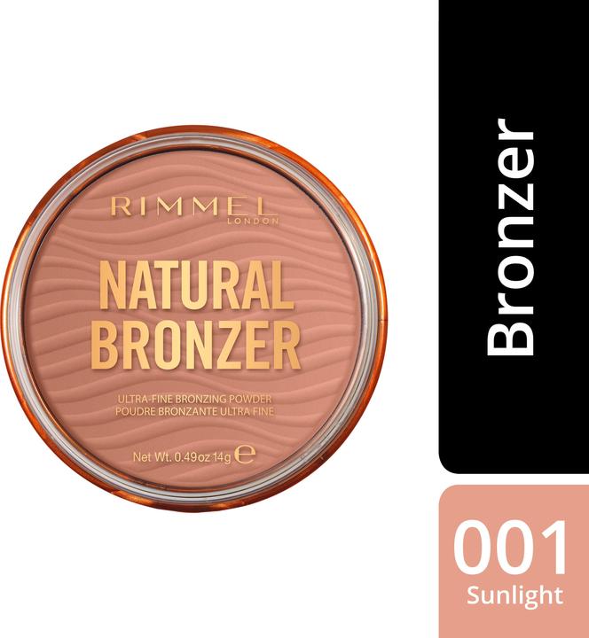 Image du produit Rimmel London Bronzer naturel (001 Lumière du soleil, Contour, 14 g)