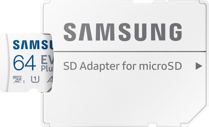 Immagine prodotto Samsung EVO Plus (64 GB, microSDXC, U1, UHS-I)