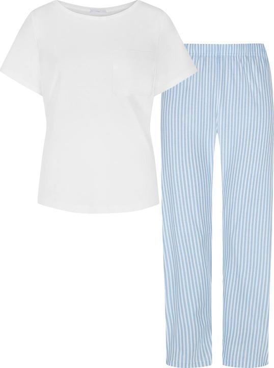Produktbild Mey Night2Day Schlafanzug - Organic Cotton T-Shirt mit Hose lang (42, XL)
