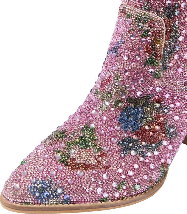 Produktbild Joe Browns Floral Diamanté Western Ankle Boots (39)