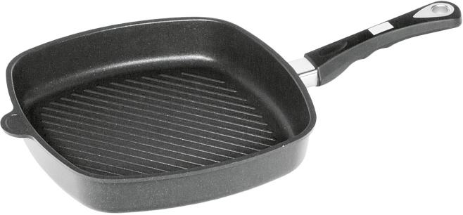 Image du produit AMT E285G Poêle d'angle (Poêle à grillades, Poêle à frire, Fonte d'aluminium)