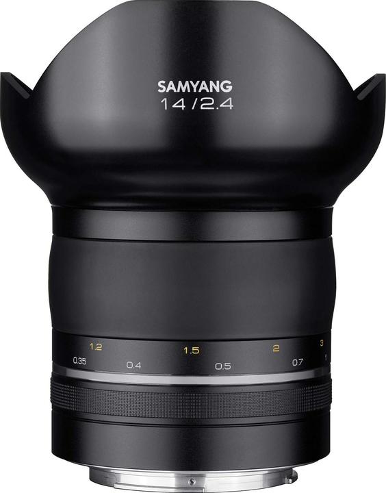 Samyang XP 14mm f/2.4 Canon EF (Canon EF, Canon EF-S, APS-C / DX, full size)