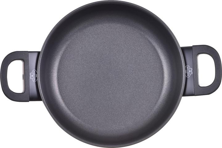Image du produit Ballarini Patelnia Avola głęboka z 2 uchwytami tytanowa 24 cm 75002-922-0 (24 cm, Poêle à frire, Aluminium, Acier inoxydable)