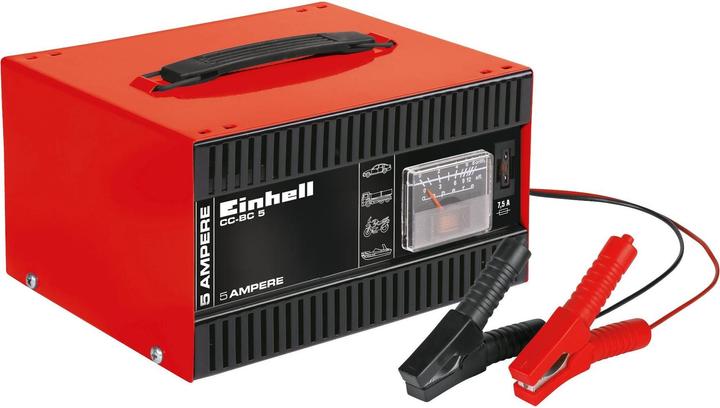 Einhell Automatik-Batterie-Ladegerät (12V, 5 A)