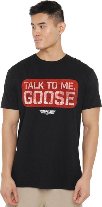 Immagine prodotto Top Gun Talk To Me Goose Maglietta Timbro Uomo (5XL)