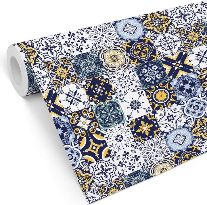 Image du produit Trenddeko Carreaux de faïence marocains (48 x 528 cm)