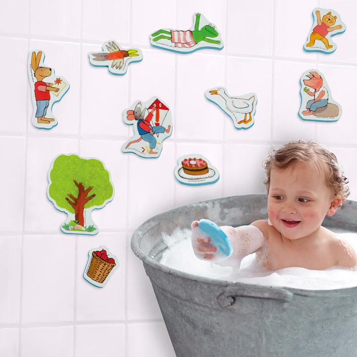 Actual product image Bambolino Toys The world of frog foam figures