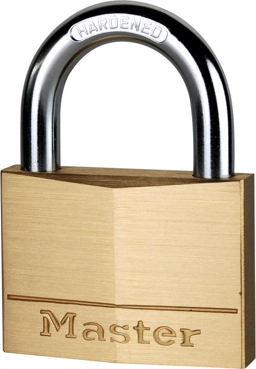 Master Lock 60 mm breites Vorhngeschloss aus Massivmessing