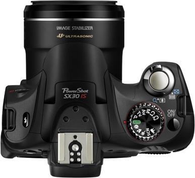 Image du produit Canon Powershot SX30, 14MP, Zoom 35x, Vidéos HD, Noir (1/2,3'')