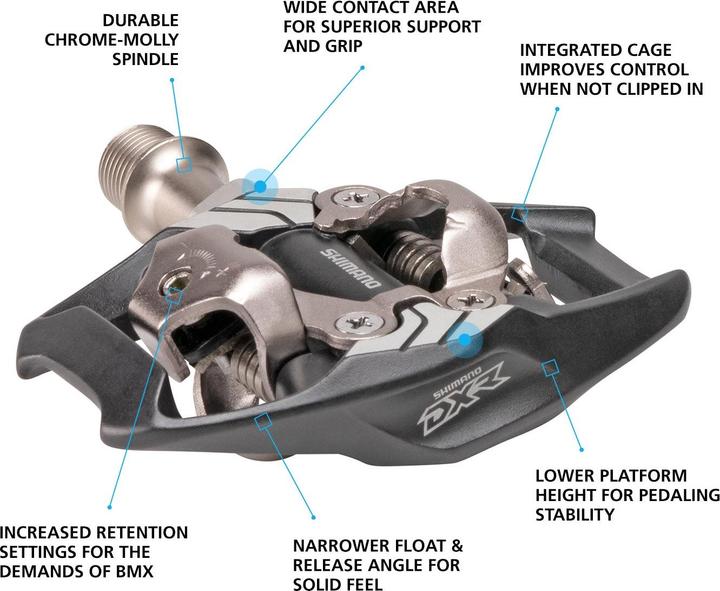 Produktbild Shimano DXR BMX PD-MX70 Pedal