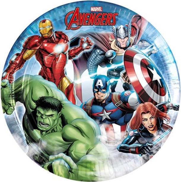 Actual product image Decorata Party Assiettes dessert Avengers (8 x)