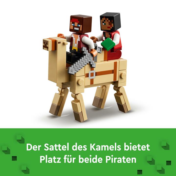 Image du produit LEGO Le voyage en bateau pirate (21259, LEGO Minecraft)