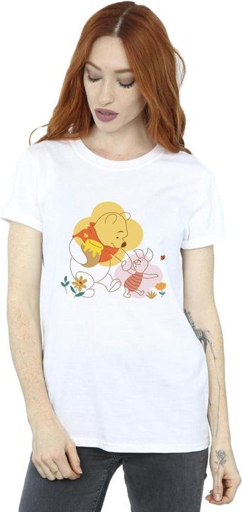 Immagine prodotto Disney Winnie The Pooh Piglet Maglietta Ampia Donna (3XL)
