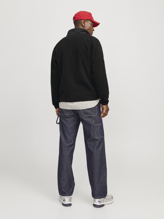 Actual product image Jack & Jones Single-coloured fleece sweatshirt Fleece sweatshirt (S)