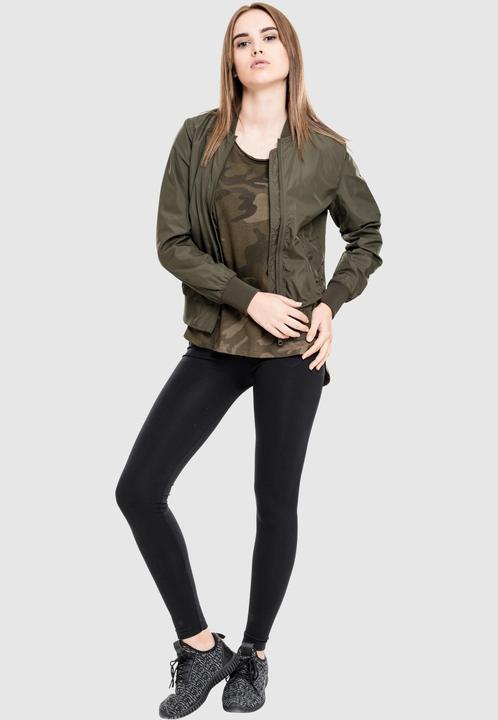 Actual product image Urban Classics Ladies Camo Back Shaped Tee (XS)