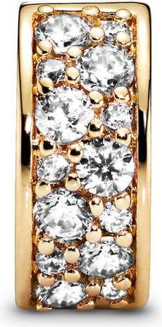 Actual product image Pandora Clear Pavé (Gold plated, Sterling silver, Metal)