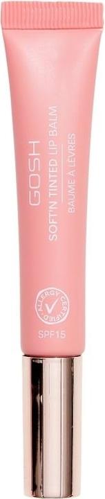 Image du produit Gosh Baume à lèvres teinté avec SPF 15 Stick de soin des lèvres végétalien en Nude 001 Baume à lèvres (8 ml)
