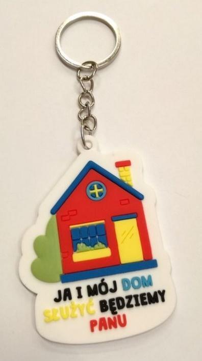 Szaron Gummi-Schlüsselanhänger - Haus - Ich und mein Haus